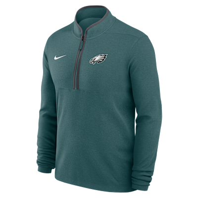 Philadelphia Eagles Logo Victory Men's Nike Dri-FIT NFL 1/2-Zip